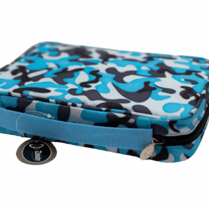 Blue Camouflage Bible Cover, Large