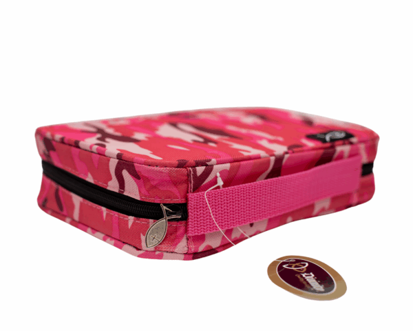 Husă Biblie Medium - Design camuflaj roz - imagine 4