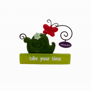 Take you time Hebrews 6:12- Resin Decoration