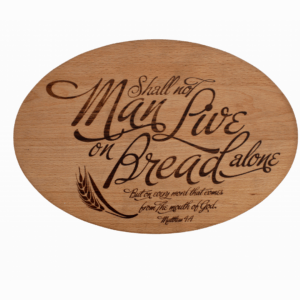 Matthew 4:4 Cutting board