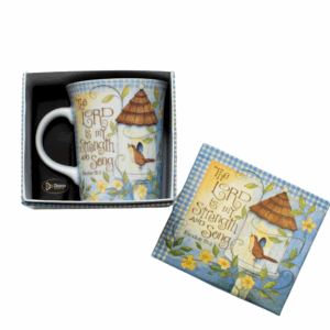 "The Lord is my strength and song" Mug