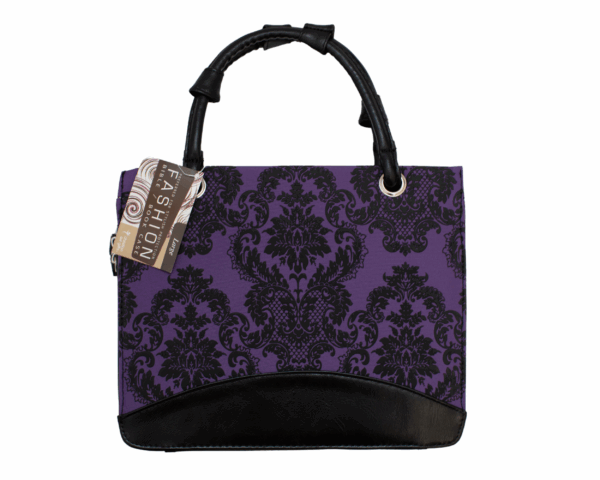Husă Biblie Mov/Negru "Amazing Grace" Medium