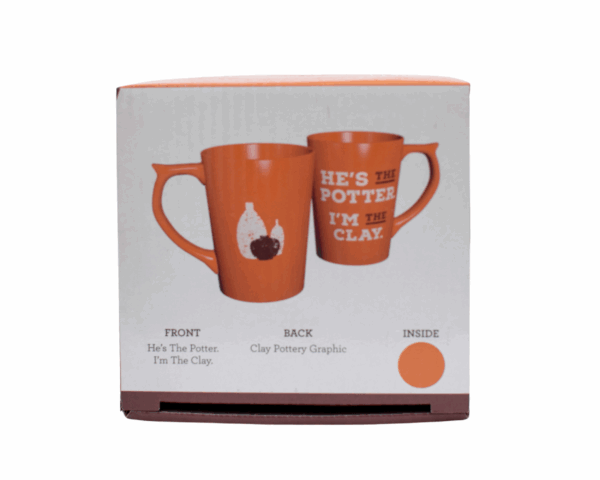 "He's the Potter I'm the clay" Mug - imagine 2
