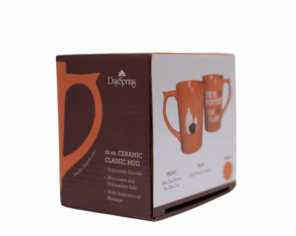 "He's the Potter I'm the clay" Mug - imagine 3