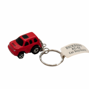 Red car keychain