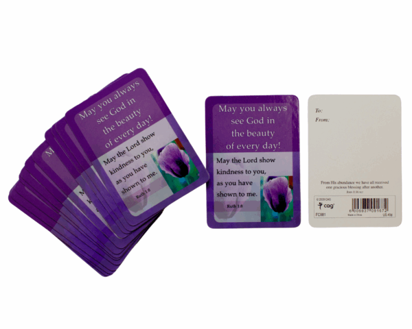 Mini greeting cards set - Ruth 1:8