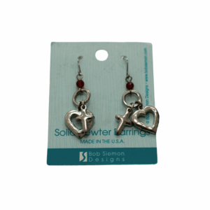 Cross - Heart Earrings
