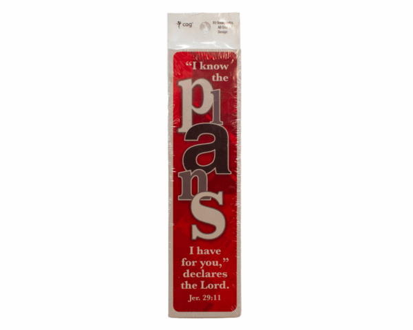 Jeremiah 29:11 Bookmarks Set