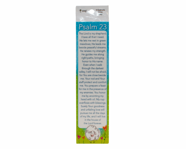 Psalm 23 Bookmarks set