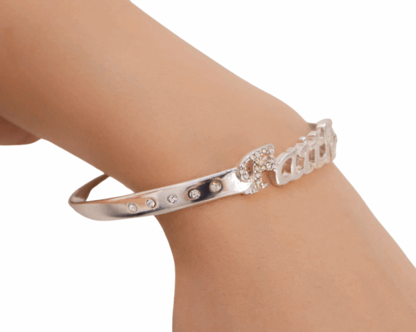 Faith Bracelet in Silver
