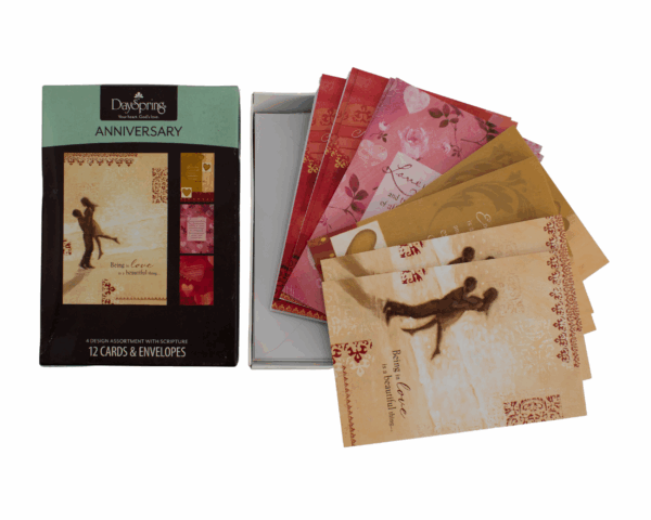 Anniversary - 12 cards and envelopes - imagine 2