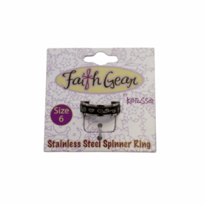 Faith Gear Spinner Ring