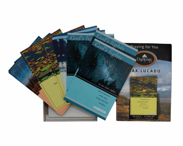 Max Lucado - 12 cards and envelopes - imagine 2