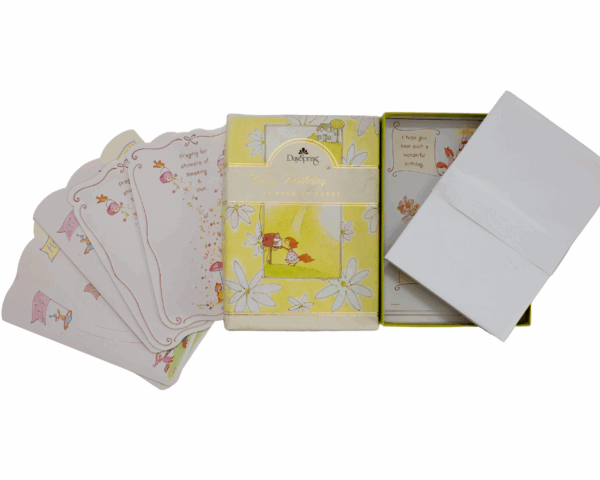 Sweet Spring Birthday - 12 cards and envelopes