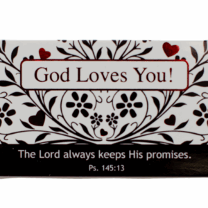 Mini greeting cards set - God loves you!