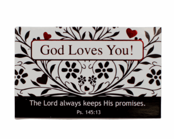 Set mini carduri tip felicitare - God loves you!
