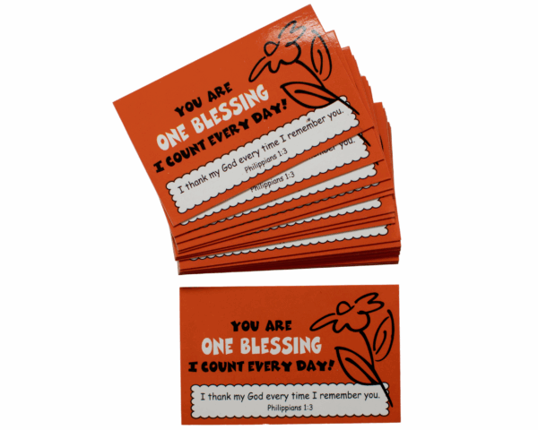 Mini greeting cards set - Philippians 1:3 - imagine 2