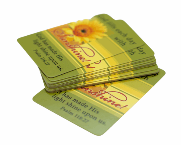 Set mini carduri tip felicitare - Psalm 118:27