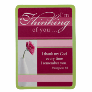 Mini greeting cards set - I'm thinking of you
