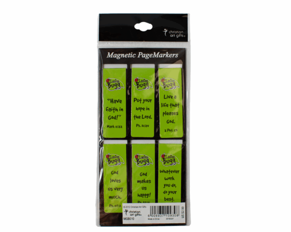 LadyBug Magnetic Bookmarks Set - imagine 2