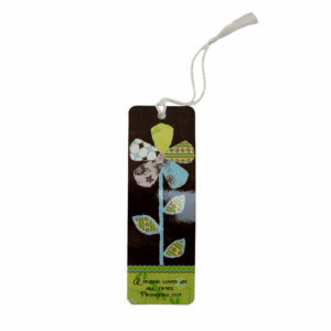 Proverbs 17:17 Bookmark with String