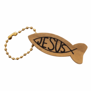 Jesus - Wooden Keychain