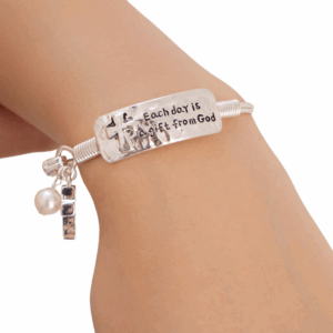 Divinity - Each day is a gift from God-Bracelet