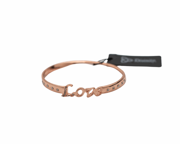Brățara roz-gold Love - imagine 2