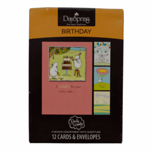 Birthday - 12 cards and envelopes kids version