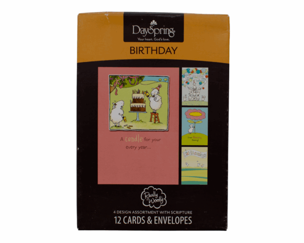 Birthday - 12 cards and envelopes kids version
