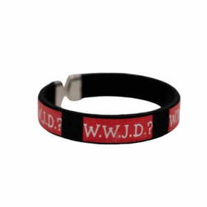 Cuff Bracelet WWJD?