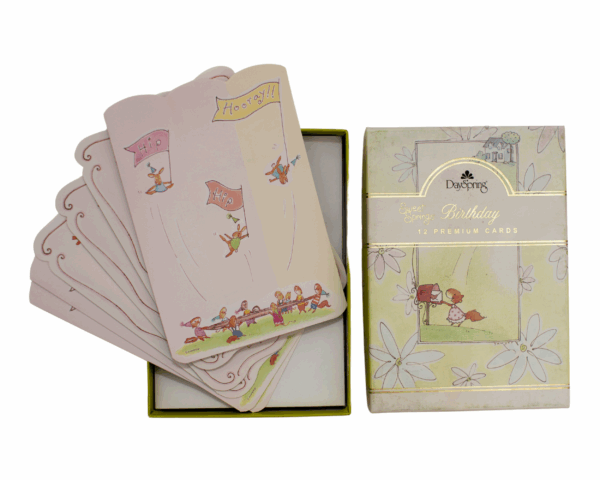 Sweet Spring Birthday - 12 cards and envelopes - imagine 2