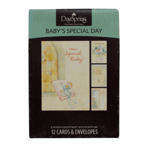 Baby's special day - 12 cards and envelopes