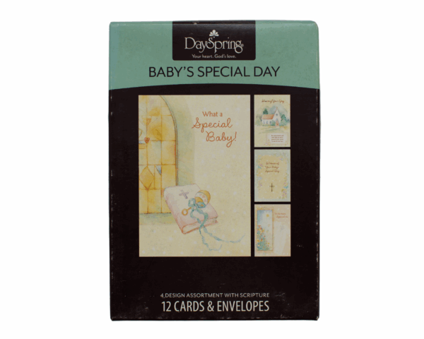 Baby's special day - 12 cards and envelopes