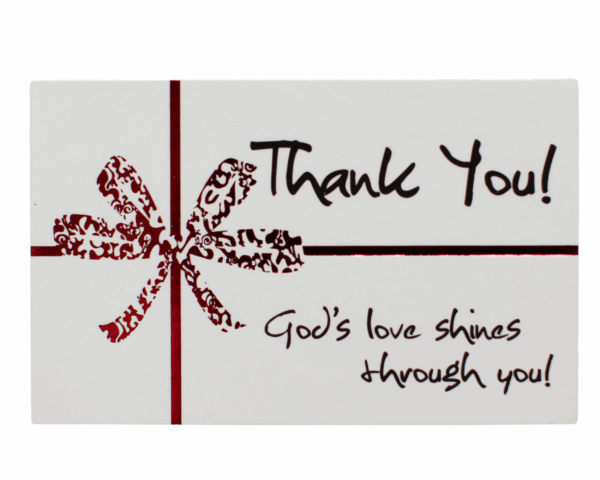 Mini greeting cards set - Thank you