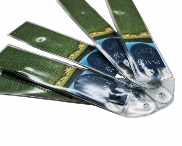 Psalm 23 Bookmark with Leather Detail - imagine 2