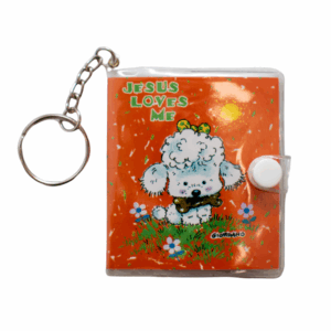 Jesus loves me - Mini notebook Keychain