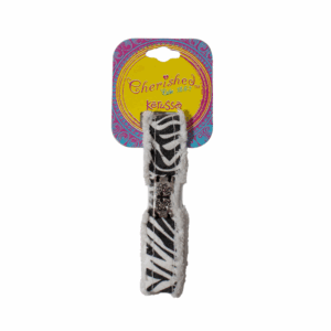 Zebra Fabric Material Bracelet