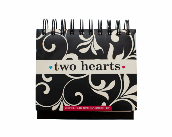 Two hearts Daily Flip Calendar - imagine 3