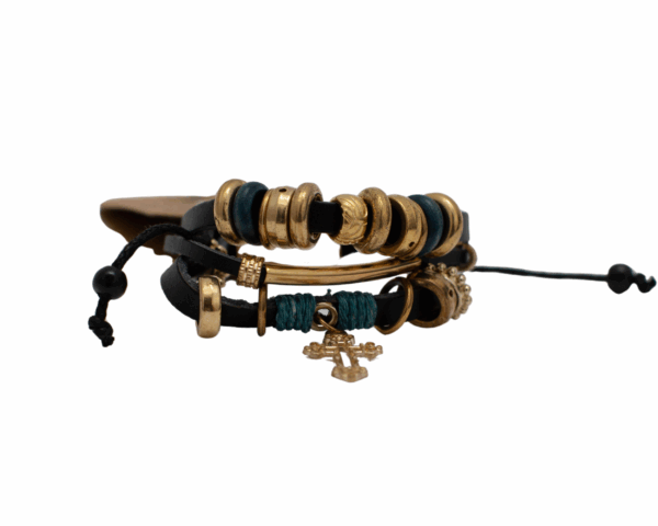 Brățară boho Gold Cross - imagine 3
