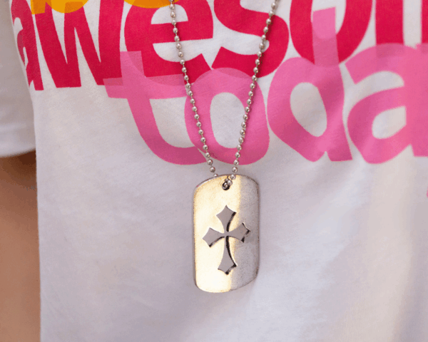 Cross- Necklace for men
