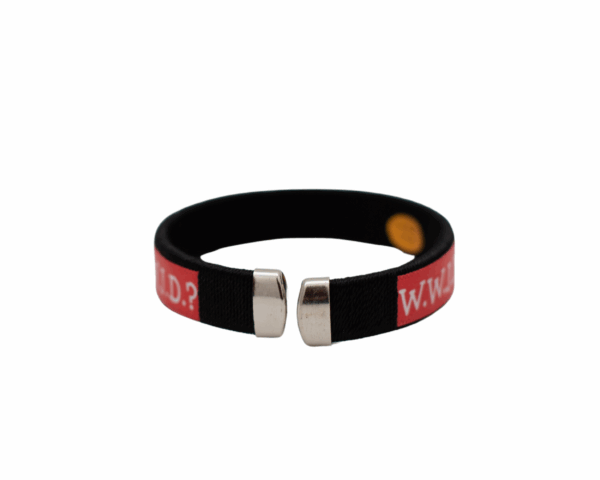 Cuff Bracelet WWJD? - imagine 2