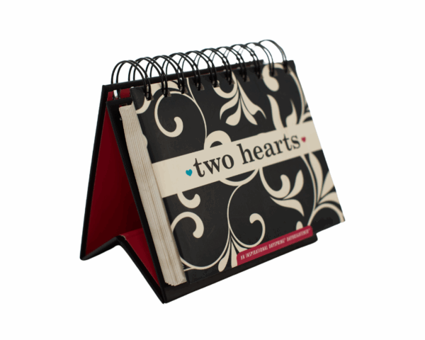 Two hearts Daily Flip Calendar
