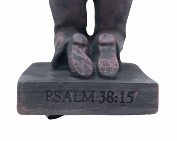 Sculptură Called to pray woman - imagine 6
