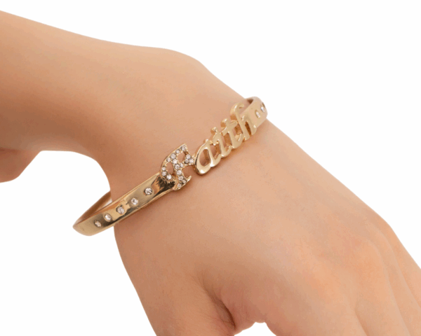 Faith Gold Bracelet