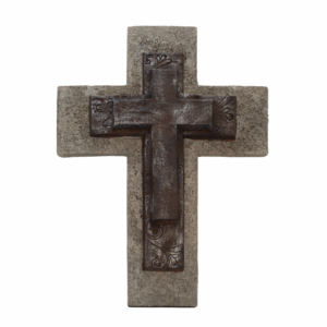 Triple cross made of resin
