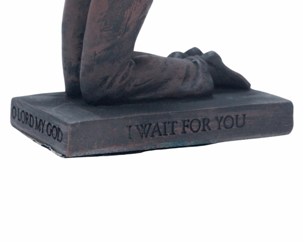 Sculptură Called to pray woman - imagine 3
