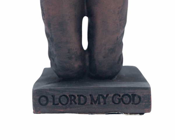 Sculptură Called to pray woman - imagine 4